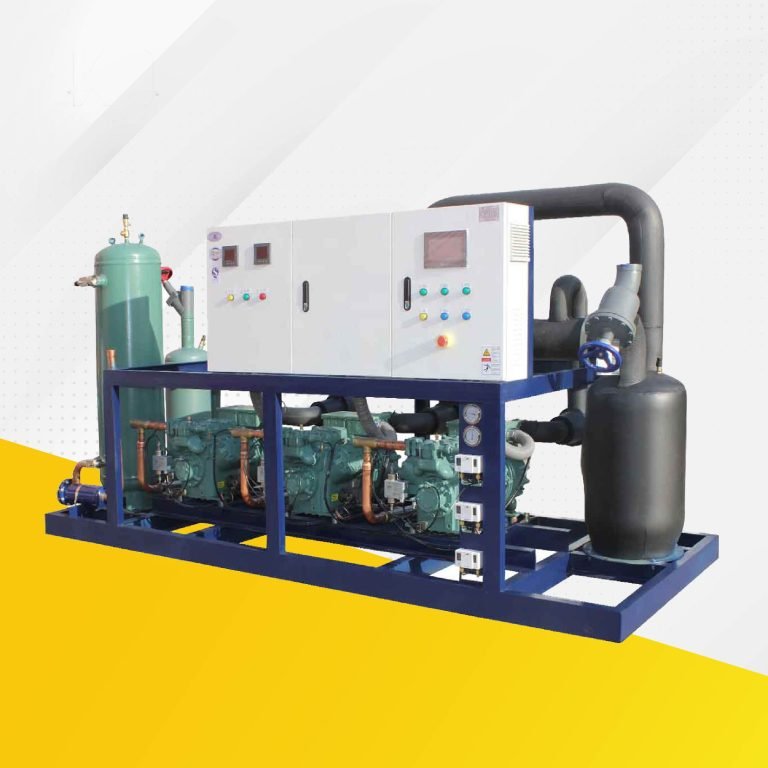 Semi-hermetic reciprocating compressor rack