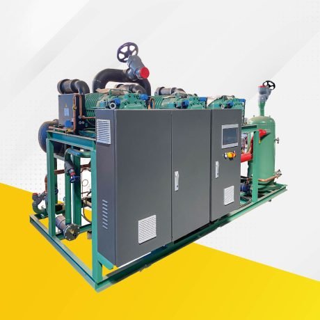 industrial screw compressor condensing unit for cold storage