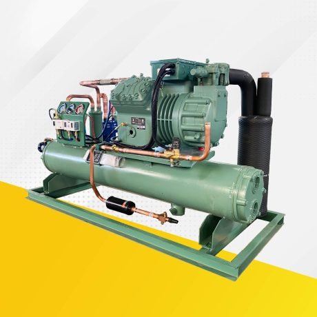 water cooled condenser for refrigeration system