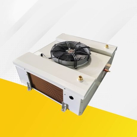 dual discharge air cooler evaporator for cold storage