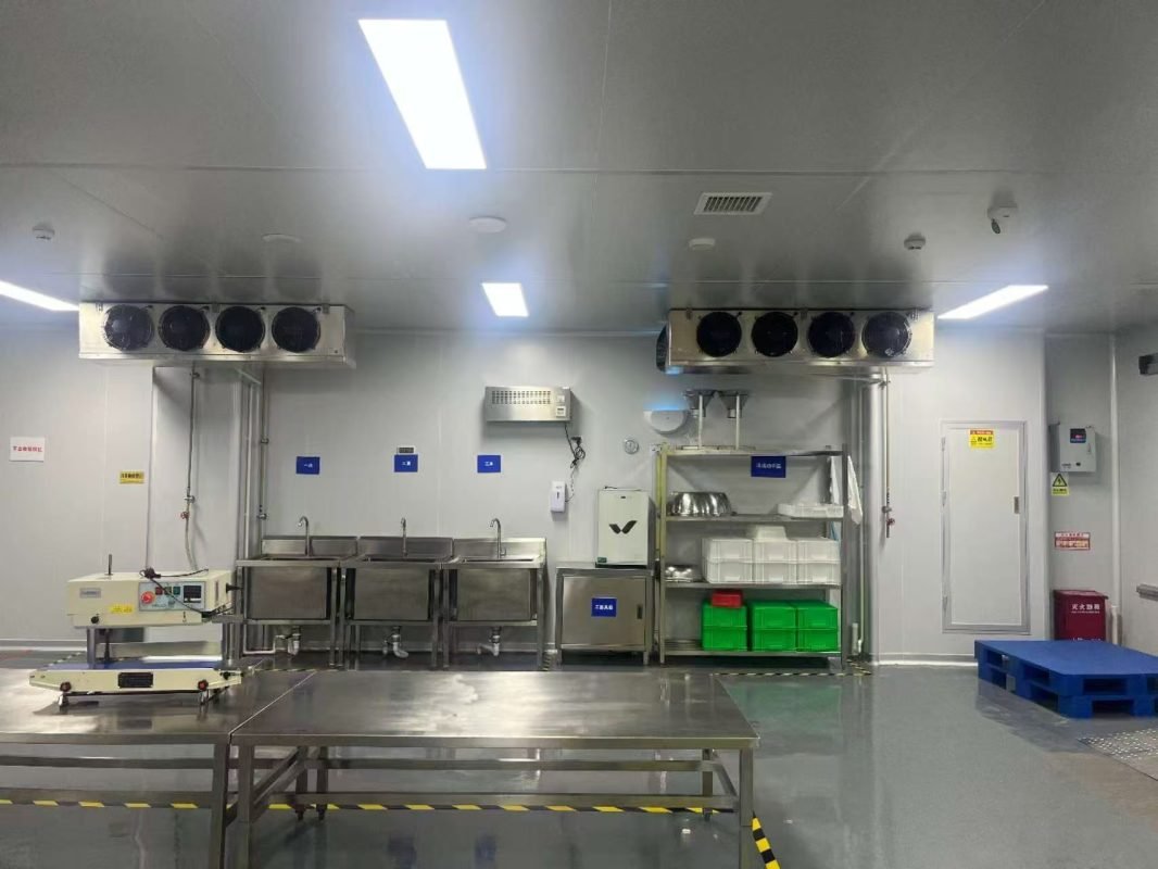 Cold storage project equipment and installation