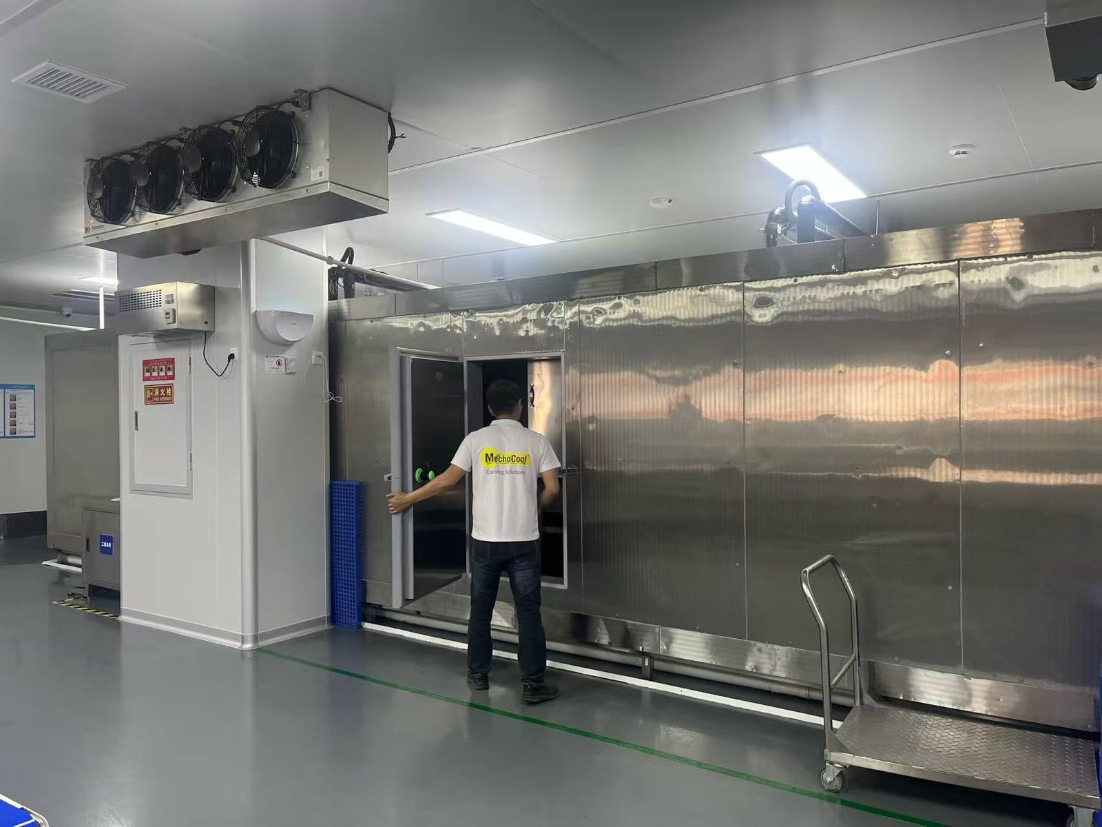 Refrigeration project installation and site support
